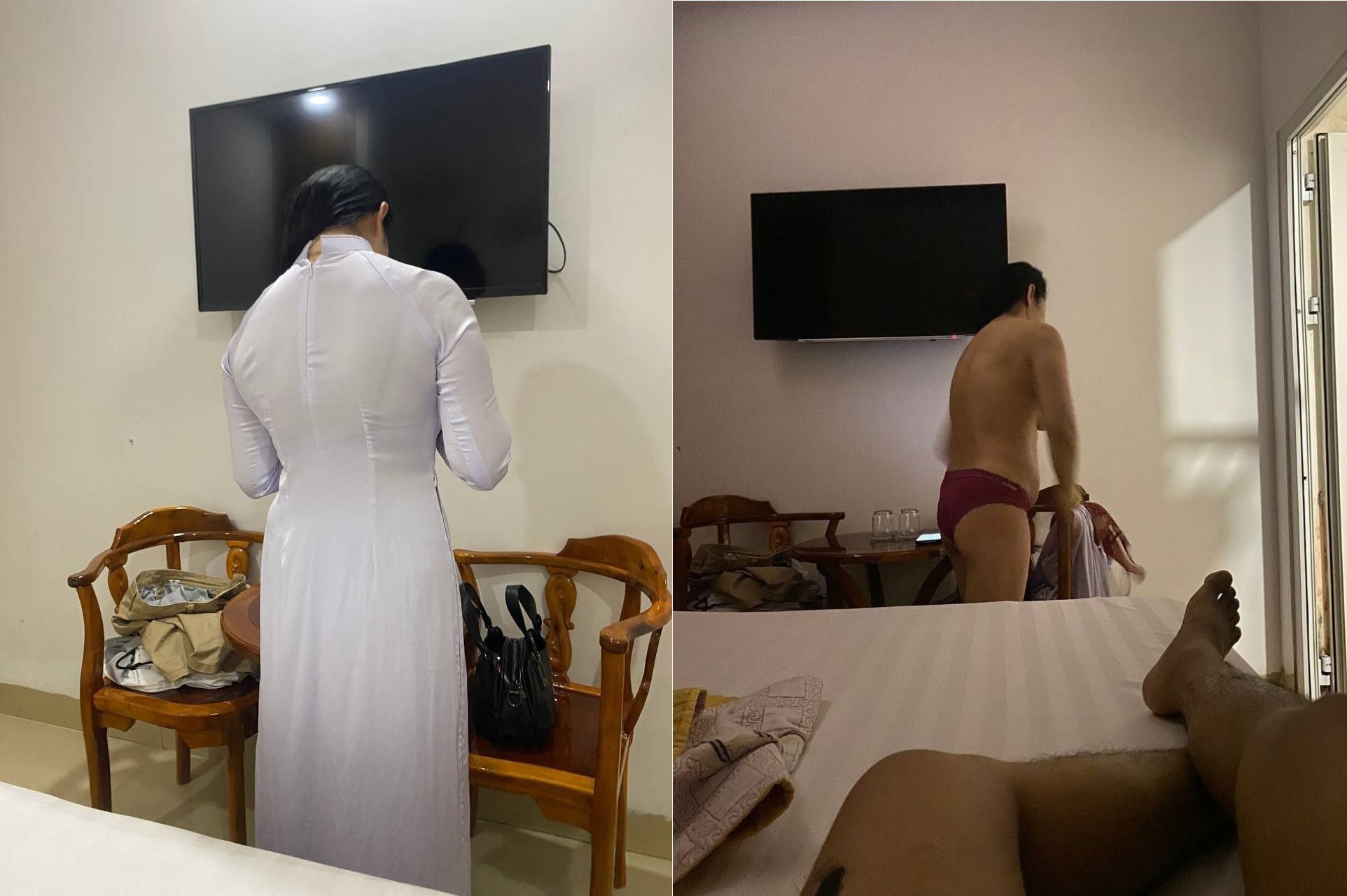 Sờ lồn cô giáo